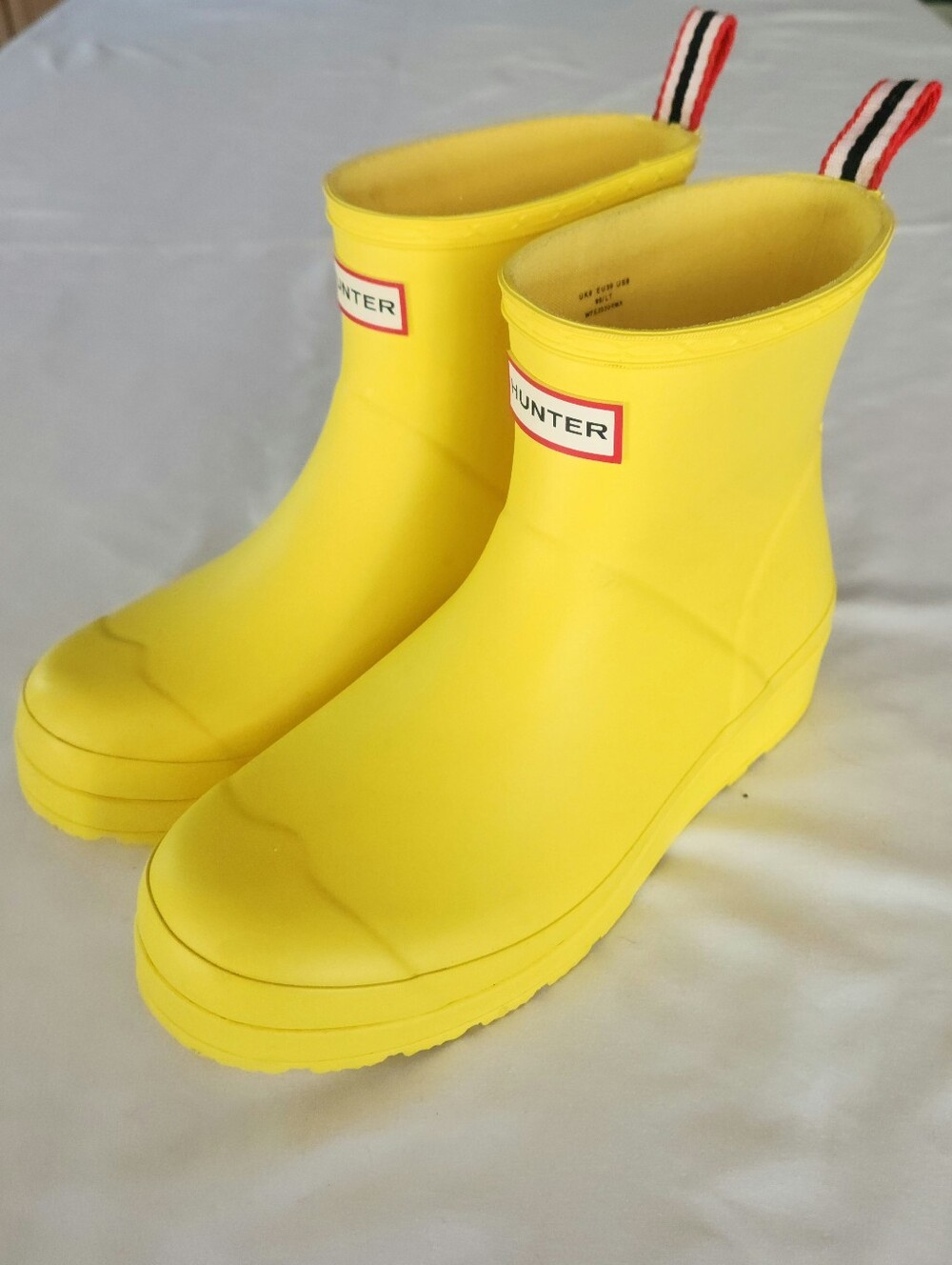 Hunter Original Play Yellow Short Raim Boots Wellies